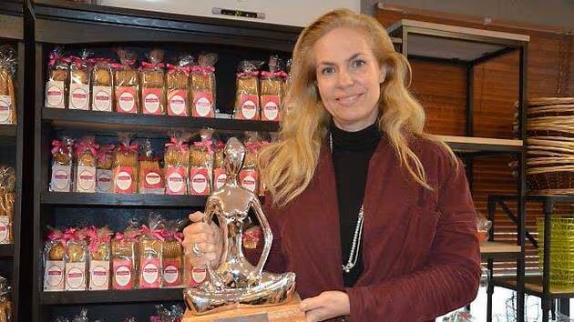 Amelie Loret-Scherrer trophée les femmes de l'économie
